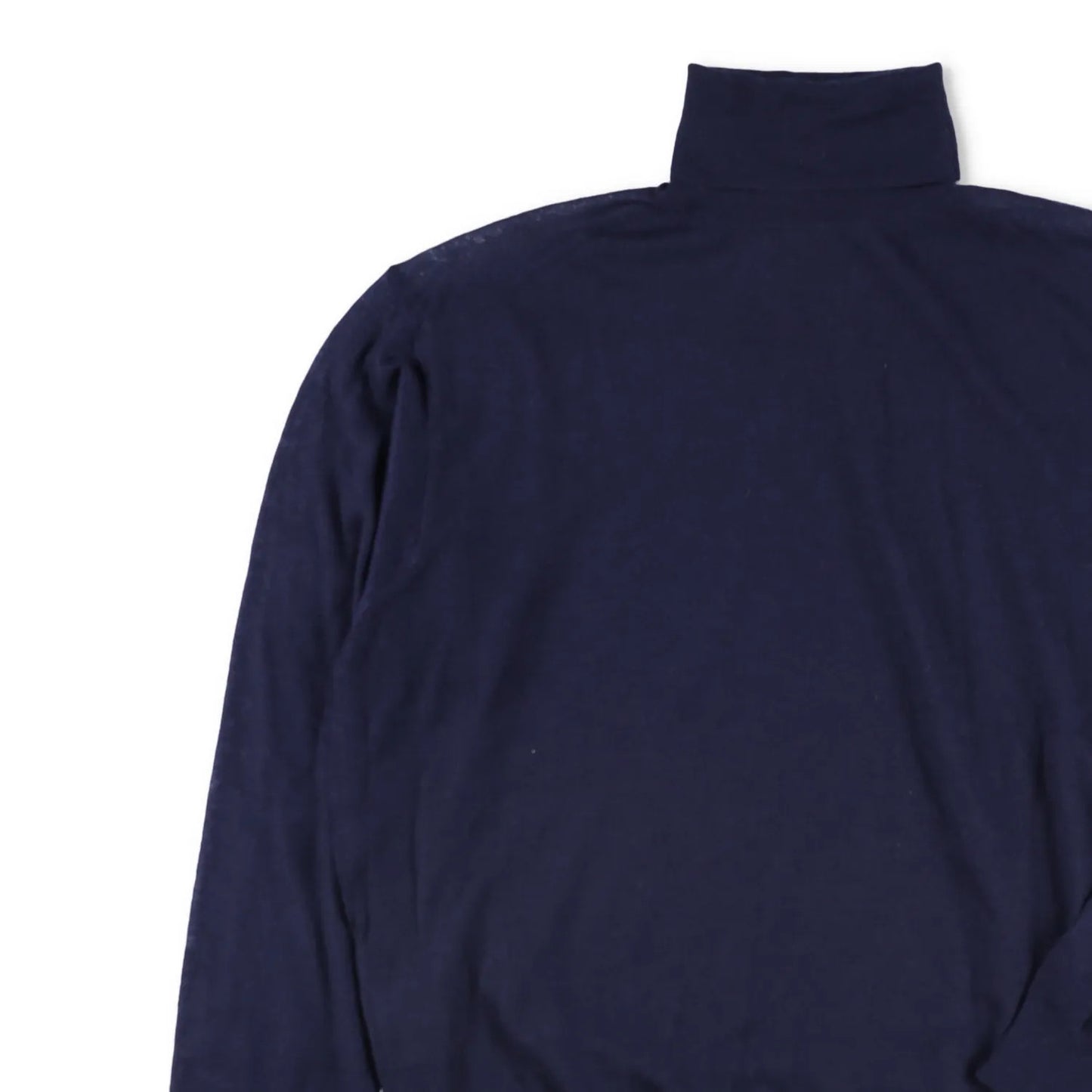 PRADA Womens Jumper High Neck Long Sleeve Pullover Sweatshirt Blue 44 RRP 1520 — View 3