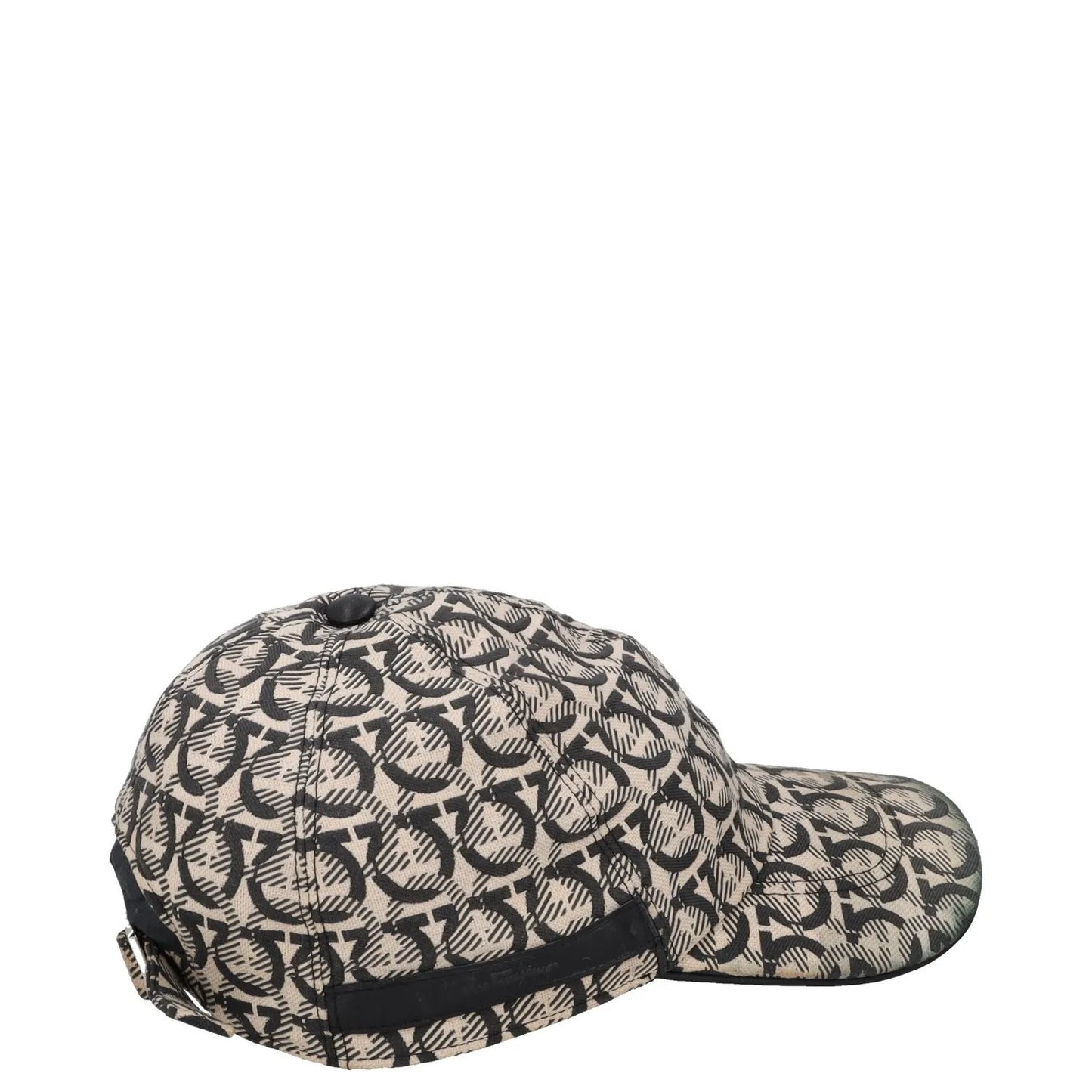 SALVATORE FERRAGAMO Mens Core Jacquard Logo Baseball Cap Multicoloured OS RRP275 — View 6