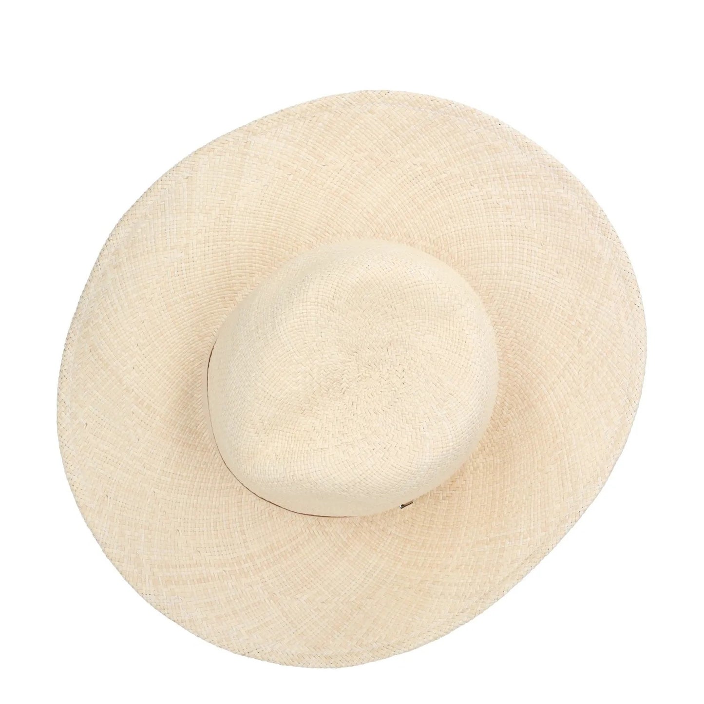 GIGI BURRIS Jeanne Boater Hat Beige Sun Hat Women Elegant Design One Size RRP365 — View 7