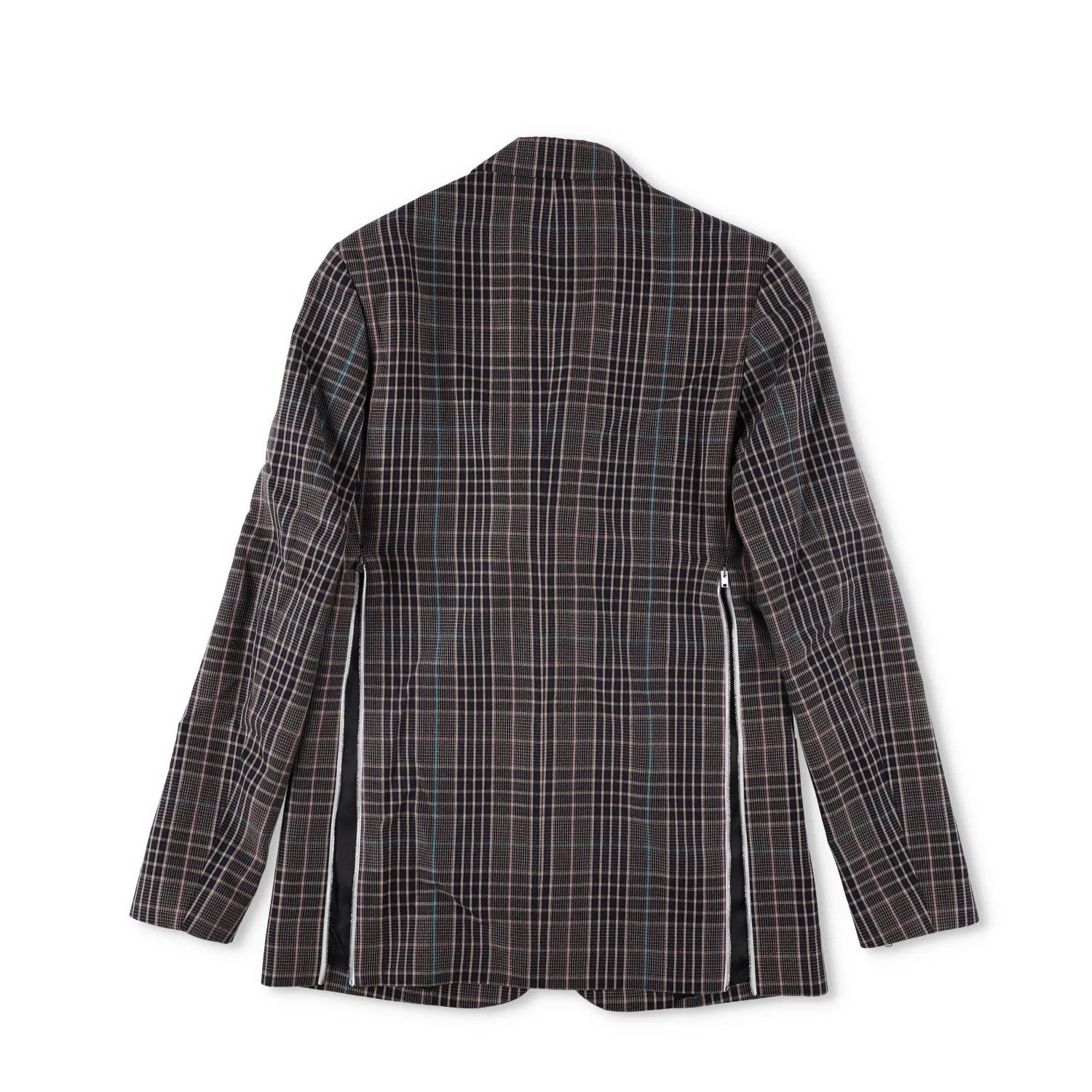 RAF SIMONS Mens Plaid Cotton Blend Jacket Multicoloured Casual RRP 750 — View 13