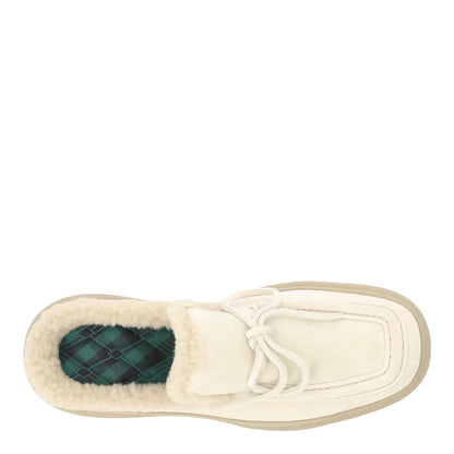 BURBERRY Stony Loafer Womens Suede Faux Fur Lining Lace Up Grey UK 8 RRP 690 — View 7