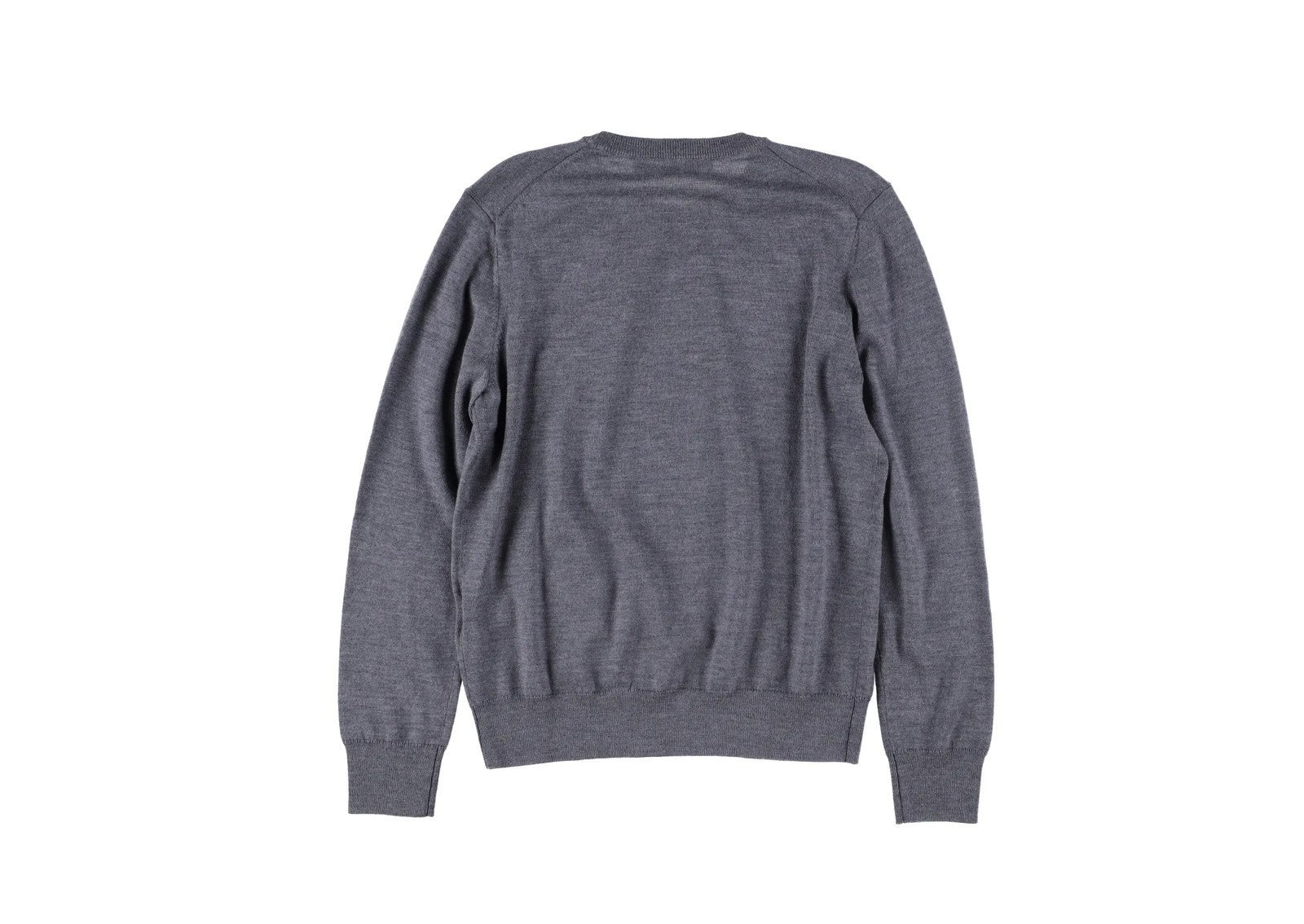 AARON ESH Mens Ruched Neck Crewneck Jumper Grey Long Sleeve Size 24 RRP 260 — View 11