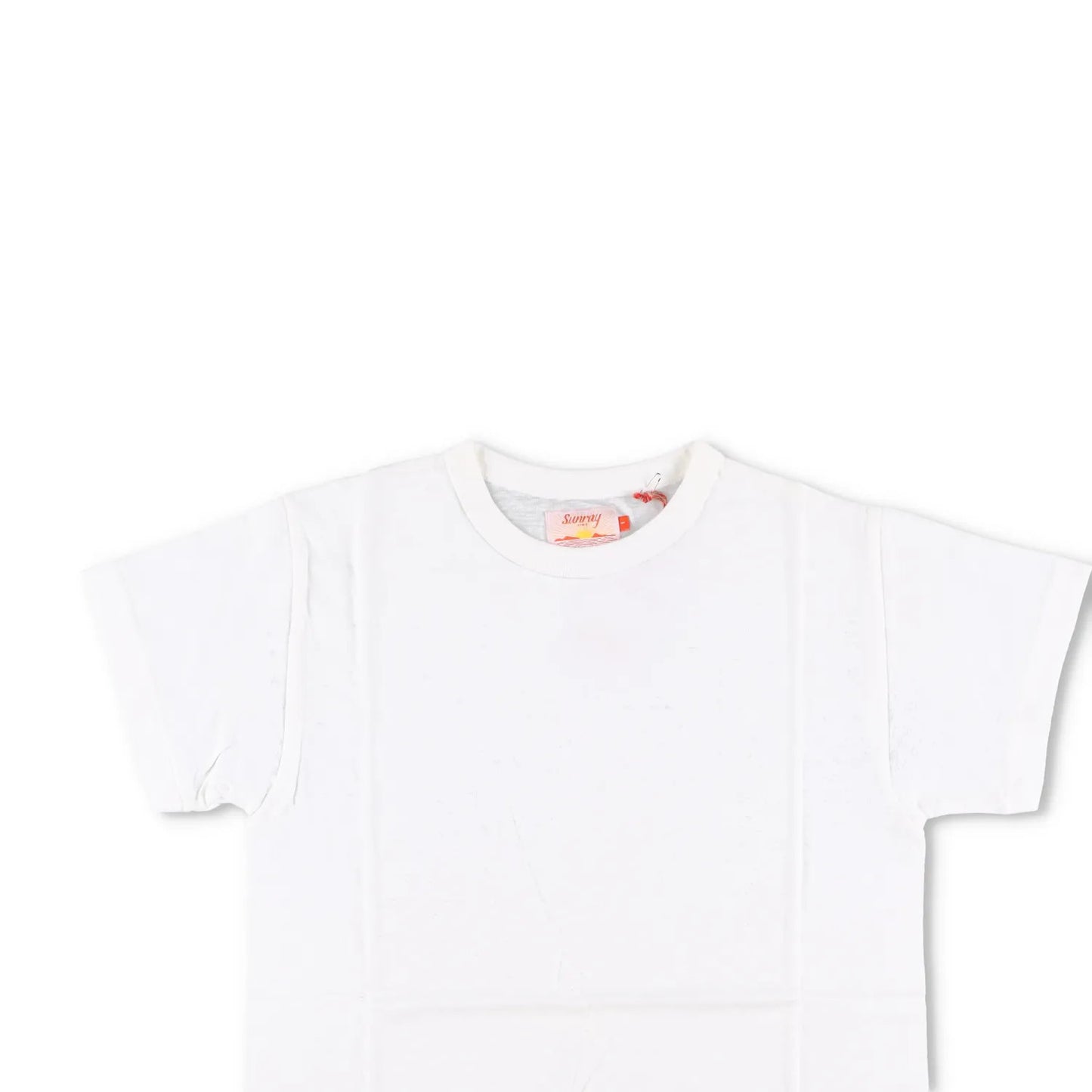 SUNRAY Womens T-Shirt White Crew Neck Short Sleeve Cotton Size 1 RRP 65 — View 2