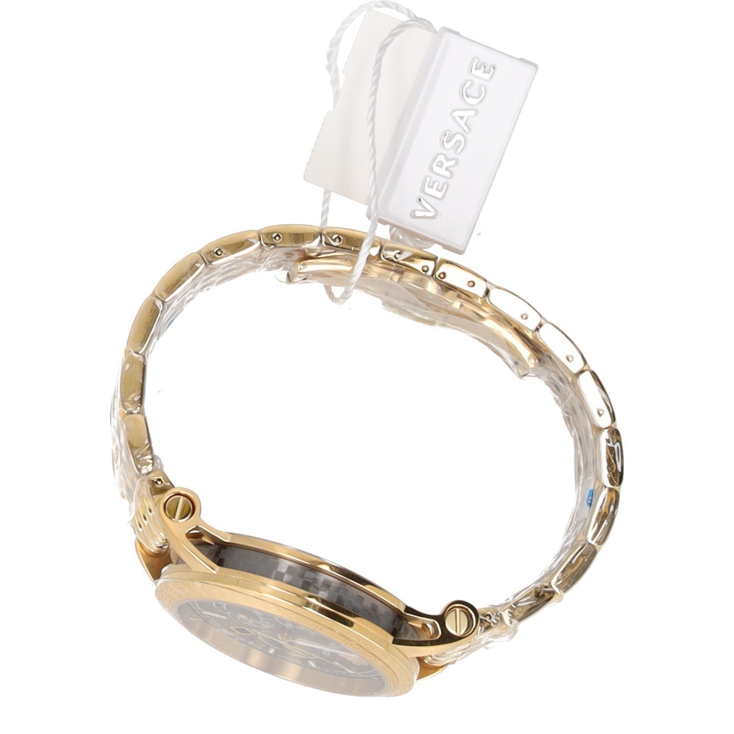 VERSACE Ladies Watch Sport Tech Diamond 40mm Black Gold VELT00919 RRP1300 — View 10
