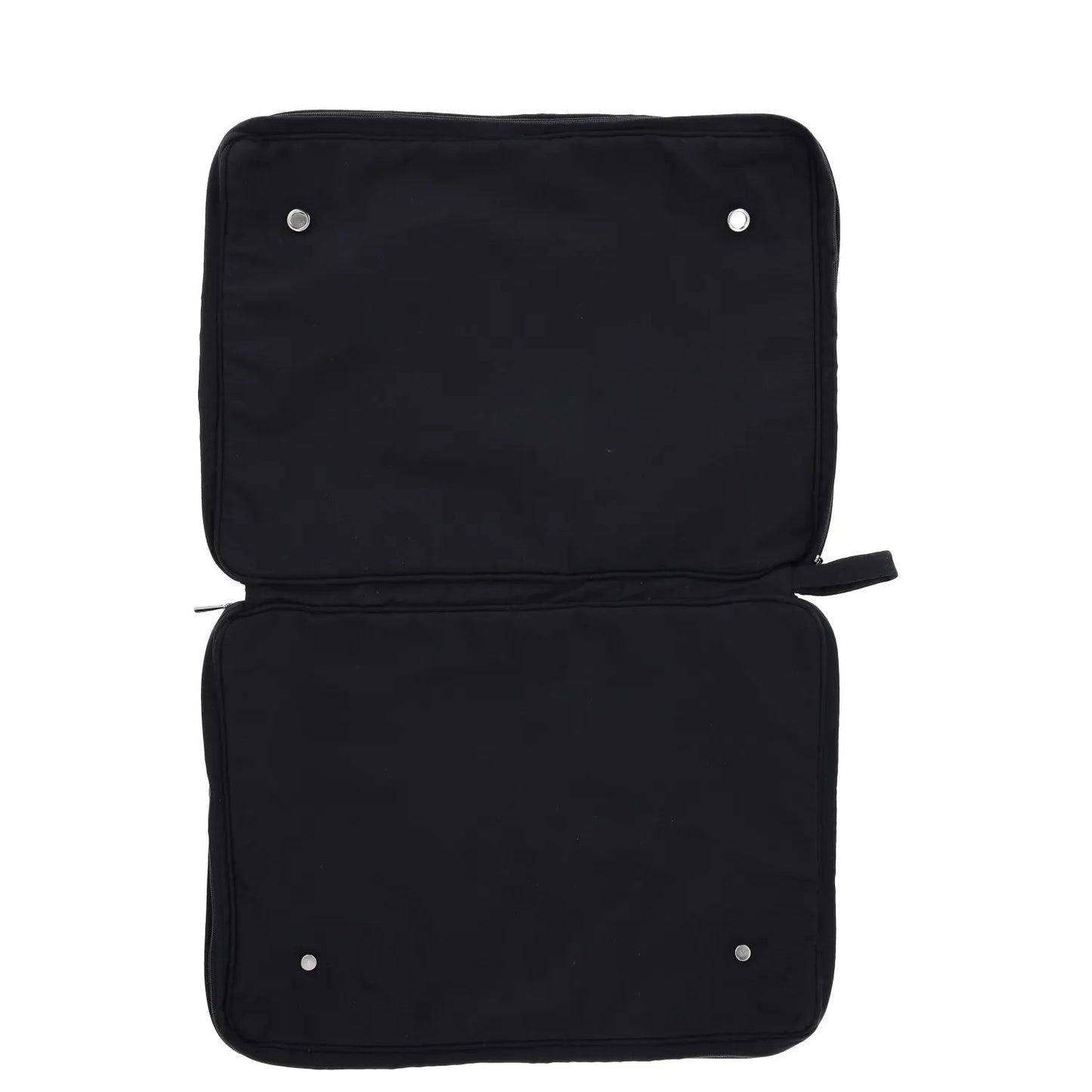 ZEGNA Mens Packaway Bagpack Navy Blue Rayon Front Logo Handle Size M RRP 245 — View 2
