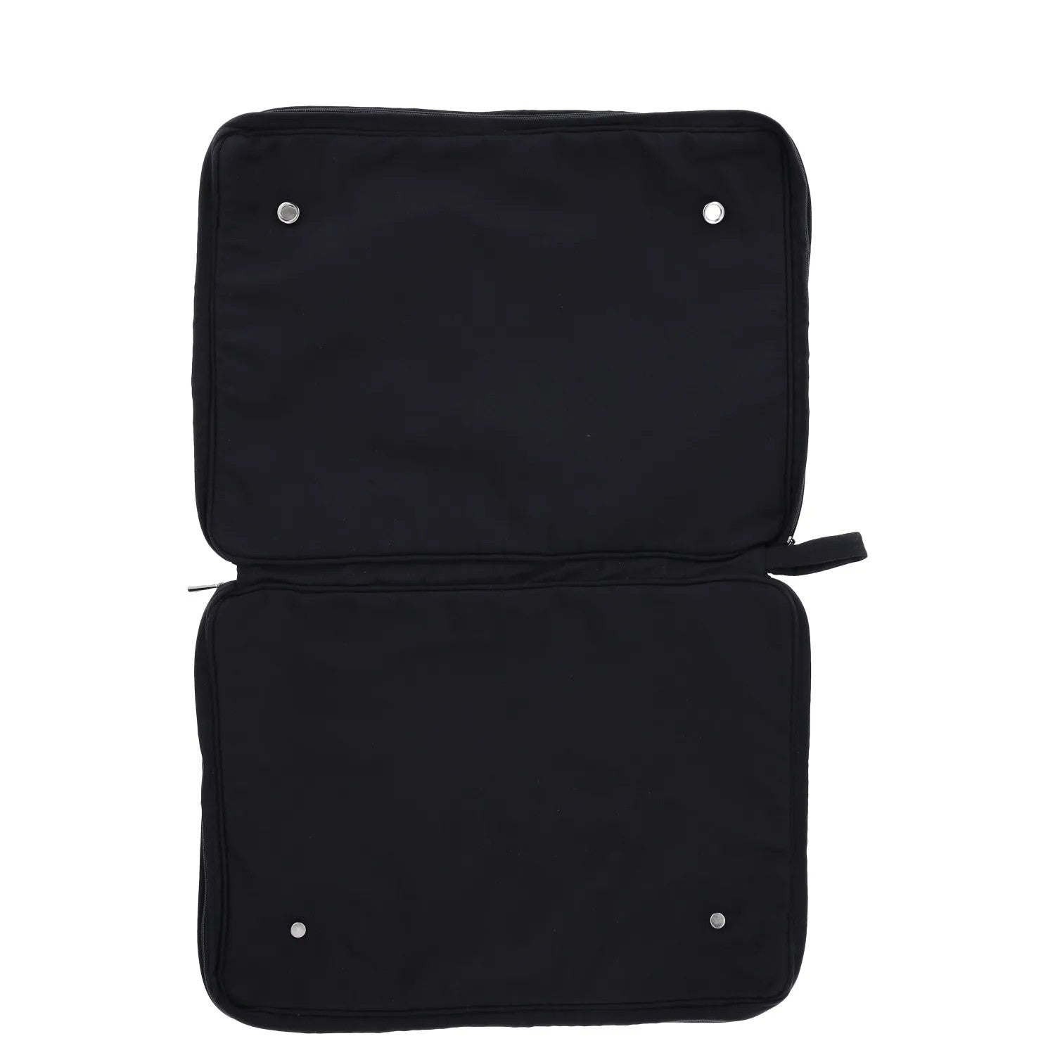 ZEGNA Mens Packaway Bagpack Navy Blue Rayon Front Logo Handle Size M RRP 245 — View 2