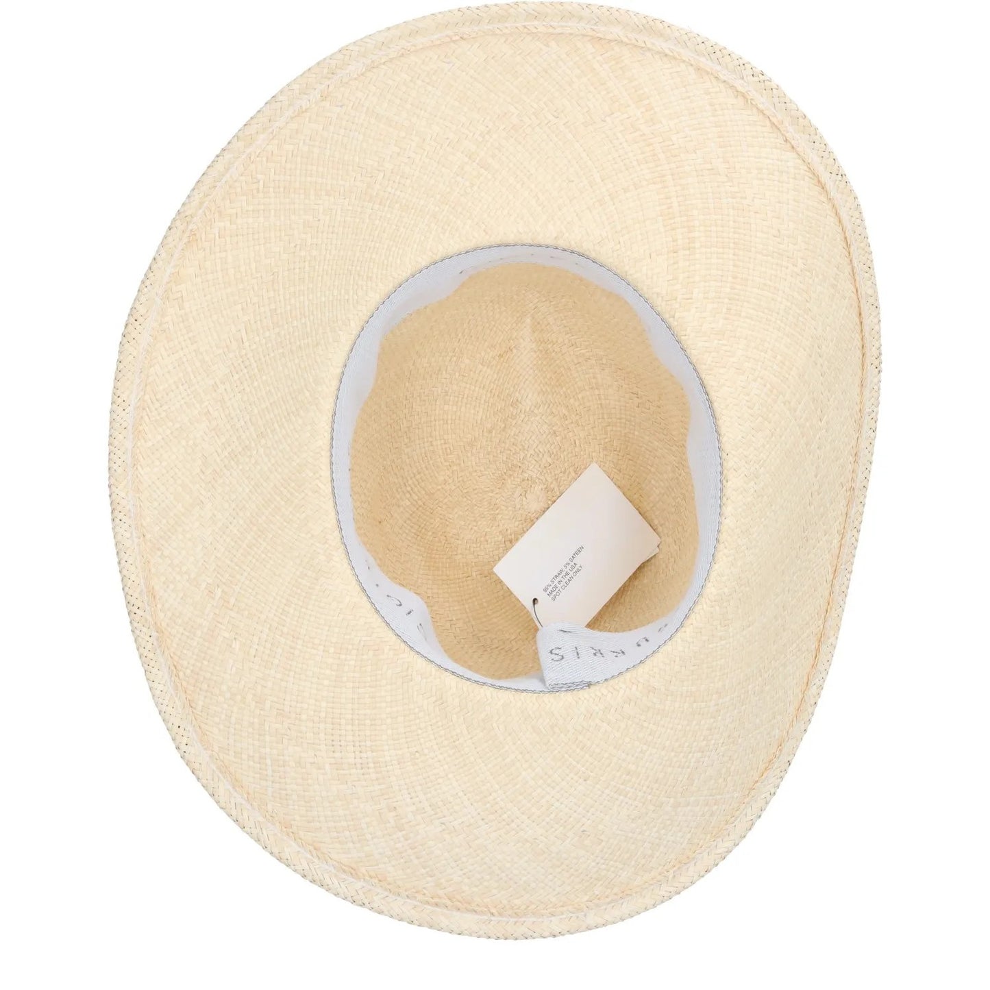 GIGI BURRIS Jeanne Boater Hat Beige Sun Hat Women Elegant Design One Size RRP365 — View 8