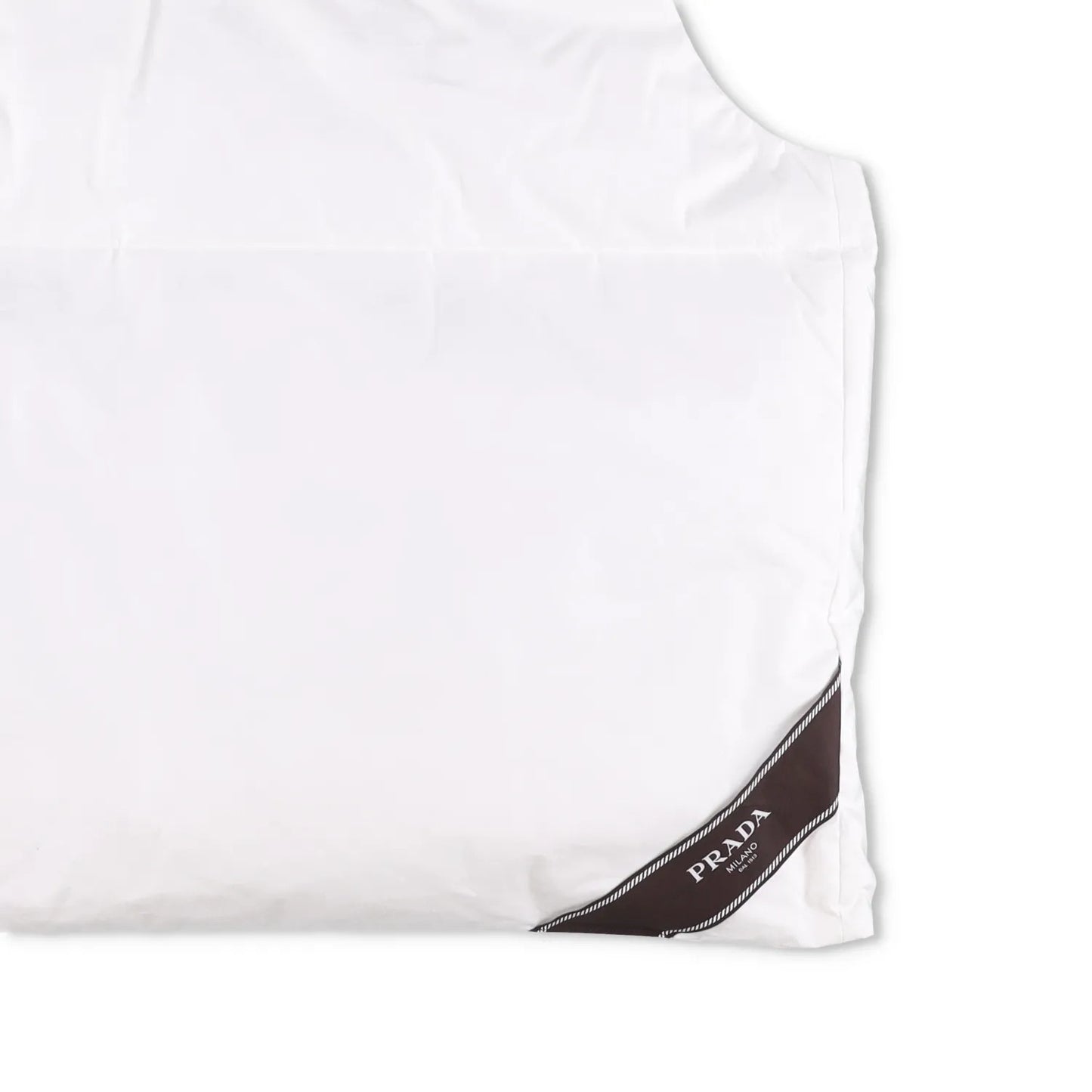 PRADA Mens Tela Cotton Vest White Waistcoat Gillet Sleeveless Size L RRP 1200 — View 4