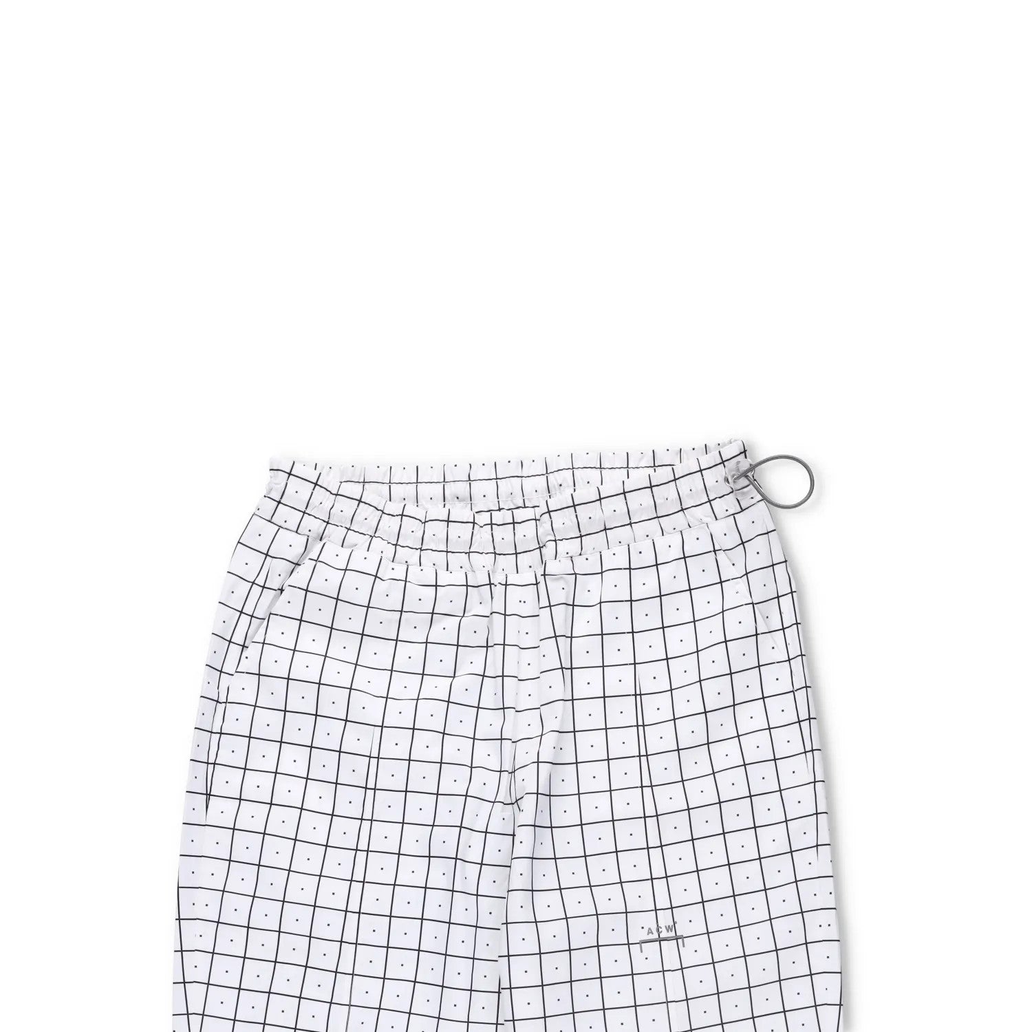 A-COLD-WALL Womens Jogger Trousers White Polyester Geometric Design M RRP 300 — View 2