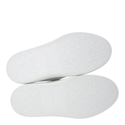 GIVENCHY Womens City Lace-Up Sneakers Leather Low Tops White  UK 5 RRP 625 — View 8