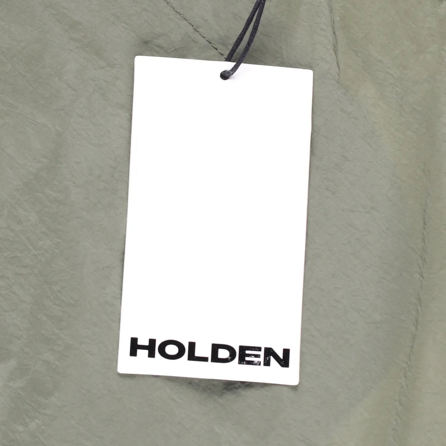 HOLDEN Mens Green Parka Coat Softshell Stand Up Collar Zip Closure M RRP 800 — View 10