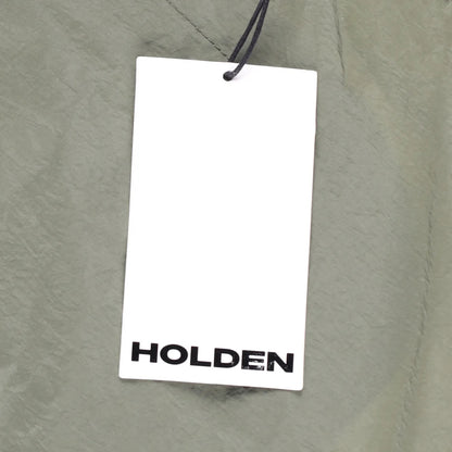HOLDEN Mens Green Parka Coat Softshell Stand Up Collar Zip Closure M RRP 800 — View 10