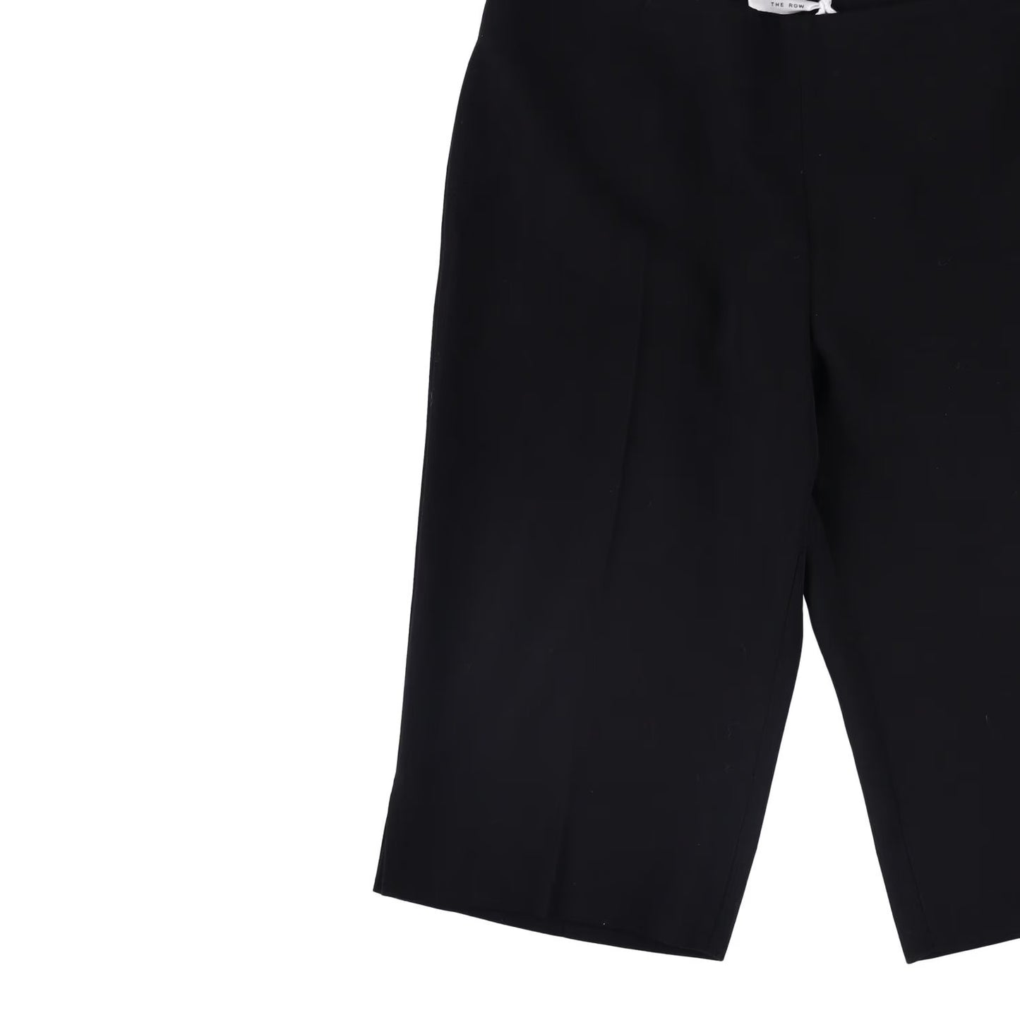 THE ROW Womens Juna Shorts Tailored Black Zip Closure Size 2 RRP 828.6 — View 4