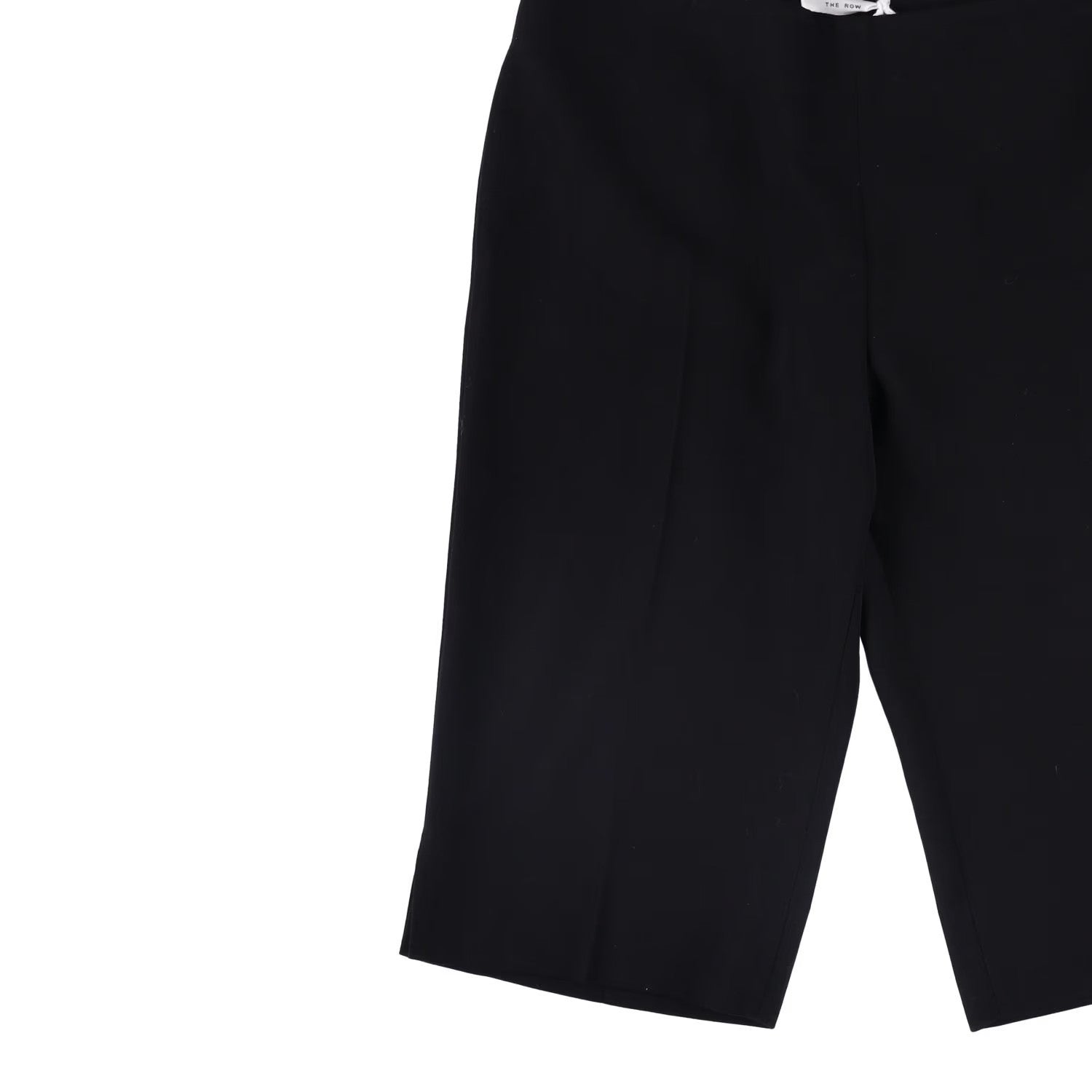 THE ROW Womens Juna Shorts Tailored Black Zip Closure Size 2 RRP 828.6 — View 4
