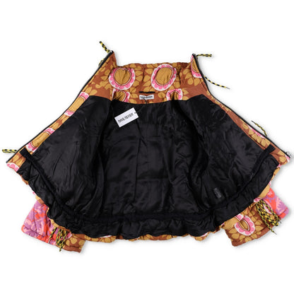 RAVE REVIEW Multicolour Liz Vintage Duvet Jacket Upcycled Cotton Size 36 RRP1750 — View 8