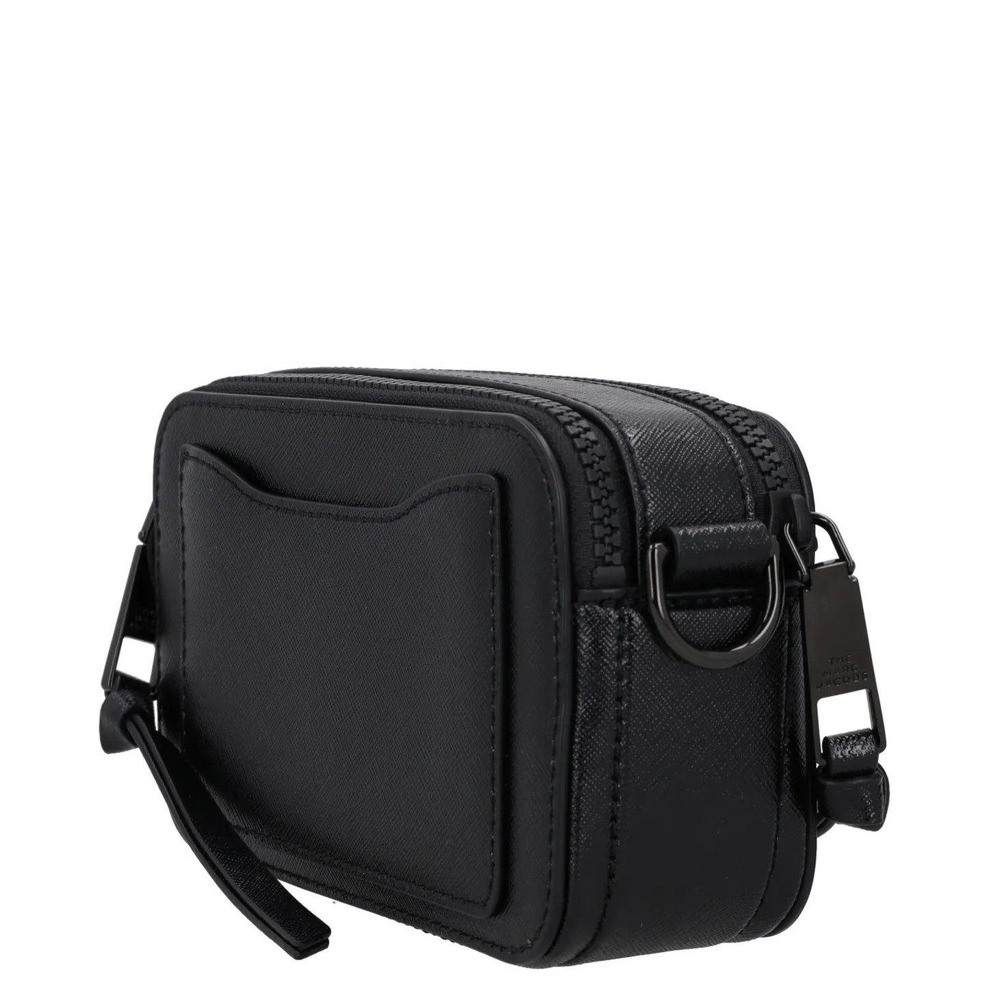 MARC JACOBS Womens Crossbody Handbag Black Leather Zip Closure M RRP 350 — View 5