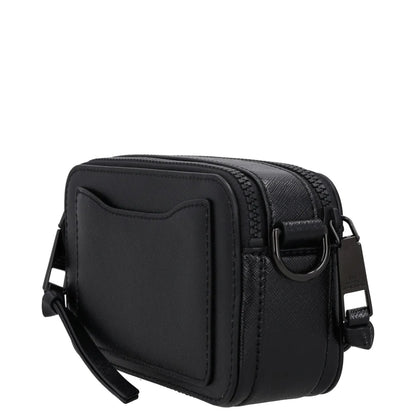MARC JACOBS Womens Crossbody Handbag Black Leather Zip Closure M RRP 350 — View 5