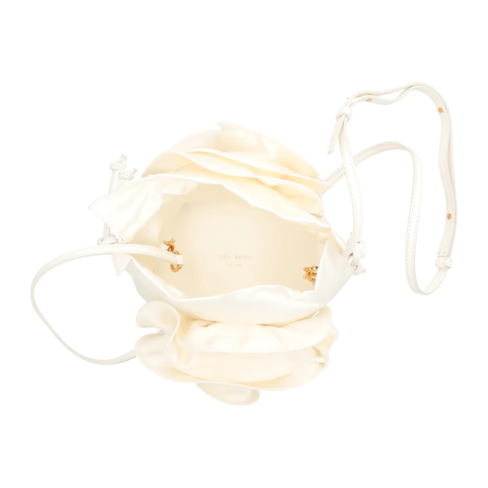 MAGDA BUTRYM Womens Pearl Bag Satin Leather Crossbody White One Size RRP 1890 — View 7