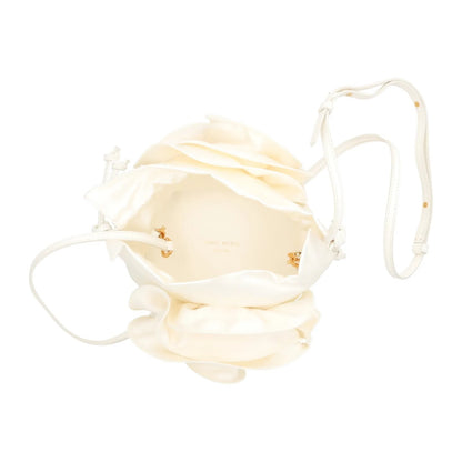MAGDA BUTRYM Womens Pearl Bag Satin Leather Crossbody White One Size RRP 1890 — View 7