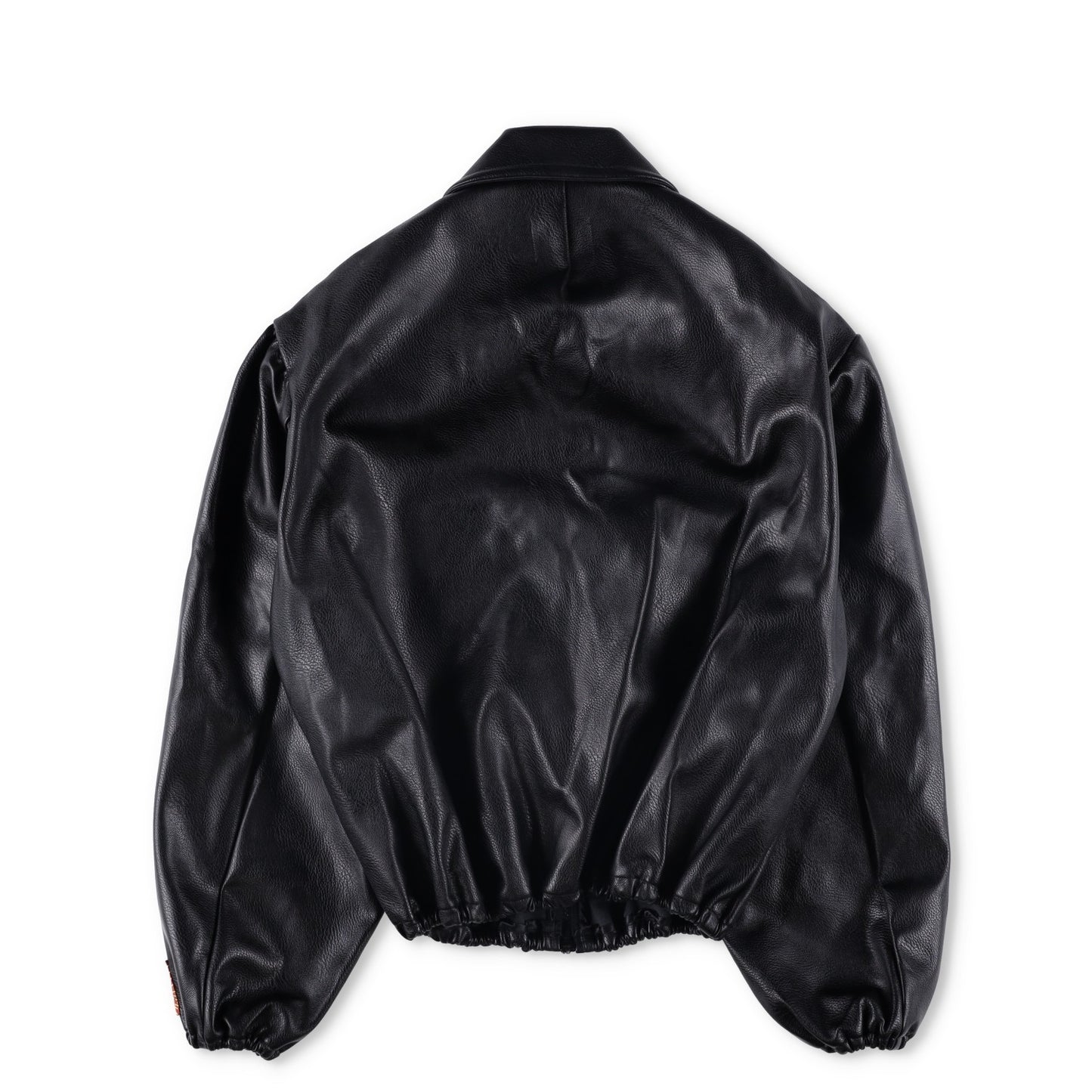 BORAMY VIGIEUR Faux Leather Full Zip Mens Biker Jacket Size Medium RRP500 — View 2
