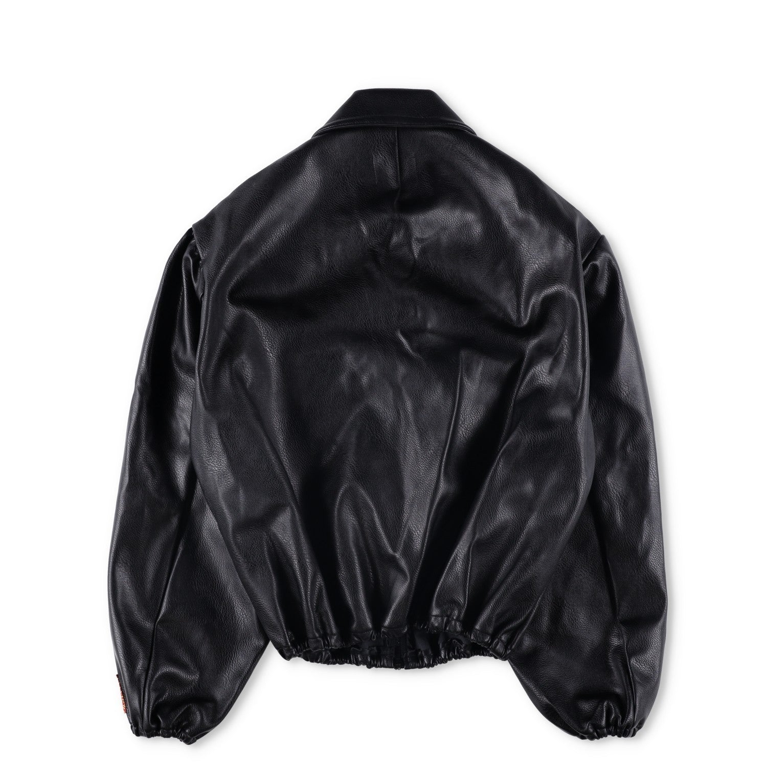 BORAMY VIGIEUR Faux Leather Full Zip Mens Biker Jacket Size Medium RRP500 — View 2