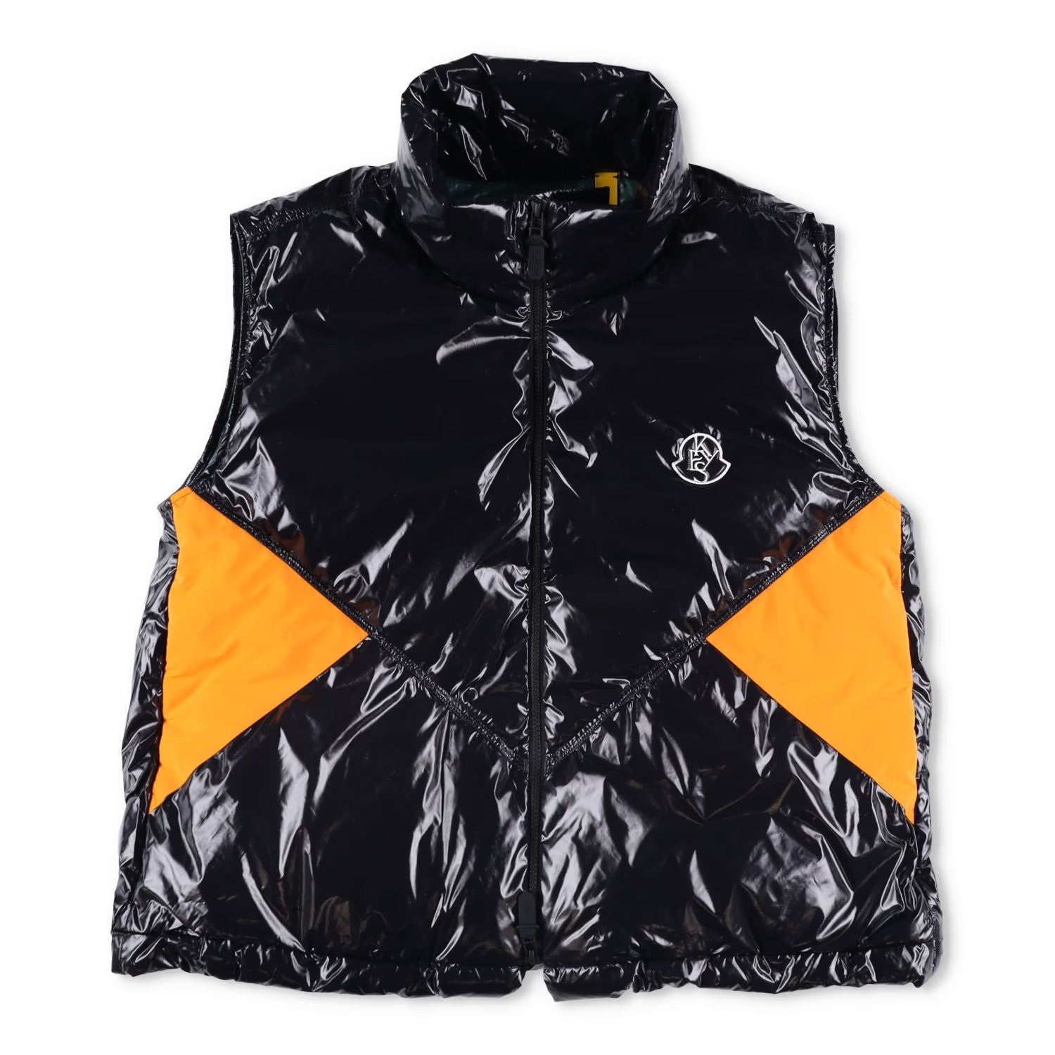 MONCLER GENIUS X Alicia Keys Mens Chelsea Vest Waistcoat Gillet Black 1 RRP 931