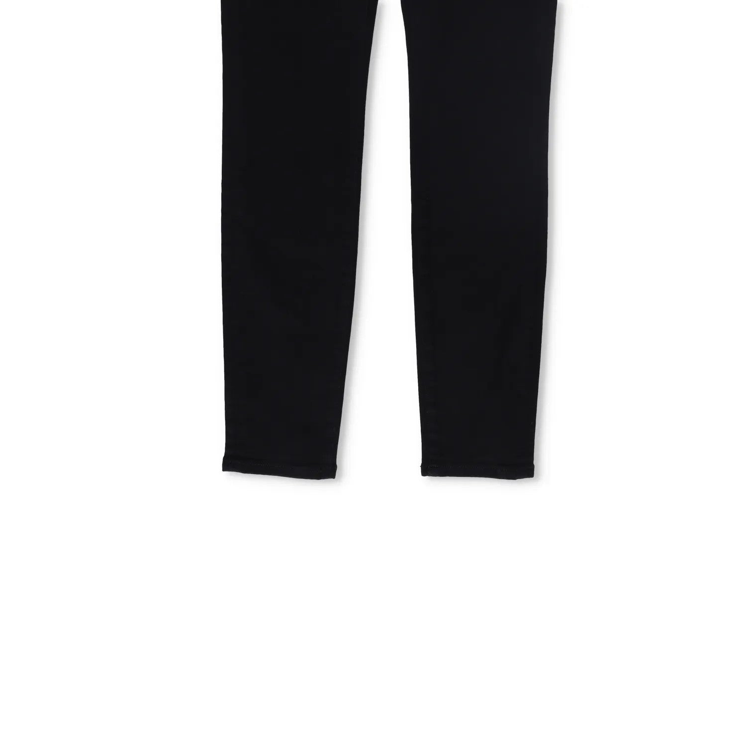 FRAME Womens Trousers Mid Rise Lace Up Skinny Black Cotton Blend Size 28 RRP 150 — View 4