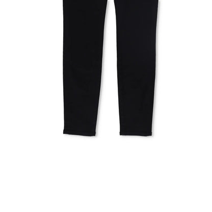 FRAME Womens Trousers Mid Rise Lace Up Skinny Black Cotton Blend Size 28 RRP 150 — View 4