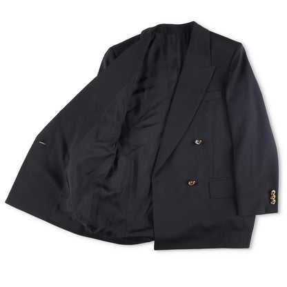 BOTTEGA VENETA Womens Blazer Jacket Long Sleeve Double Breasted Black 42 RRP2060 — View 5
