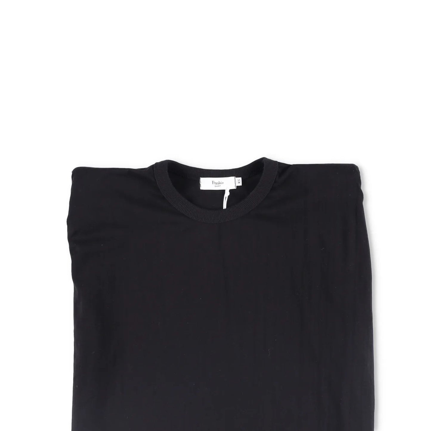 FRANKIE SHOP Womens Top Cotton Black Sleeveless Crew Neck Size XS RRP 125 — View 2
