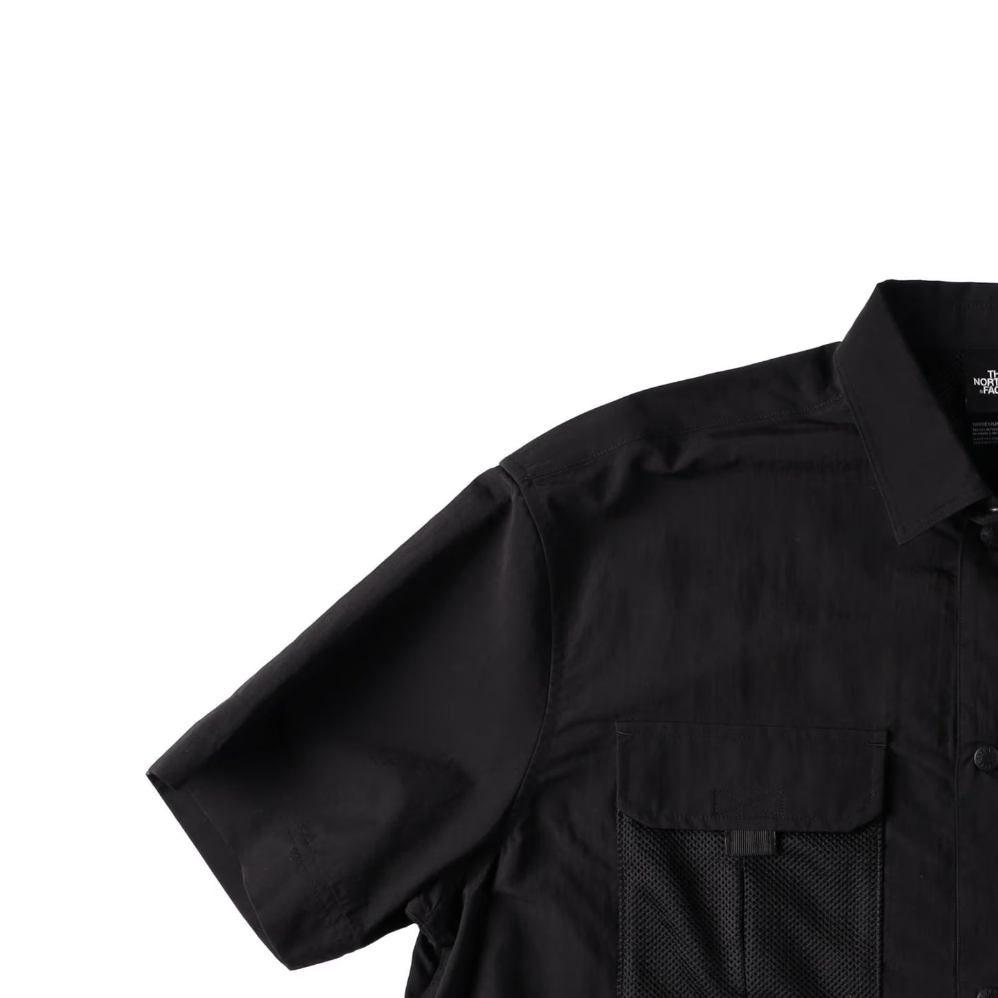 THE NORTH FACE Unisex Adults Nse Summer Shirt Black Collared Size M RRP 100 — View 4