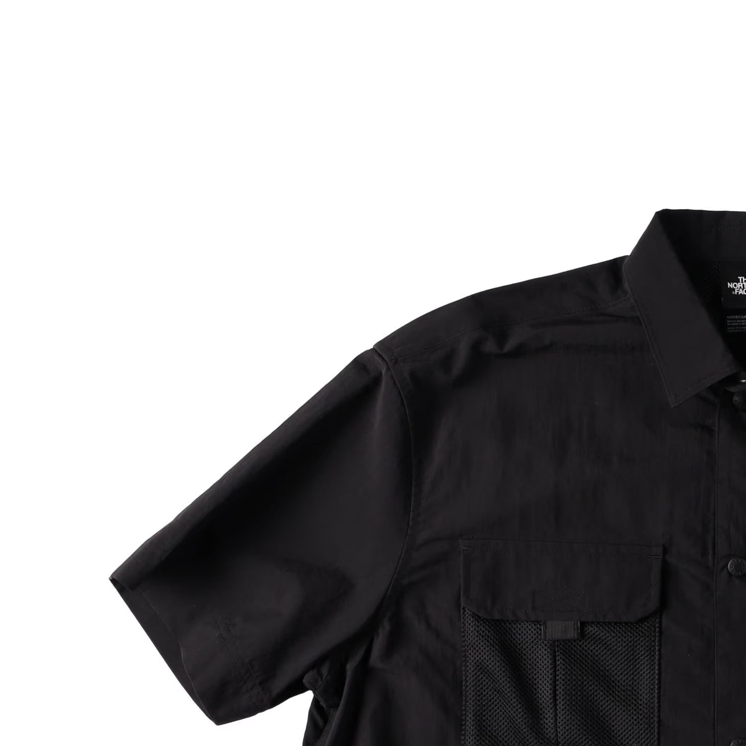 THE NORTH FACE Unisex Adults Nse Summer Shirt Black Collared Size M RRP 100 — View 4