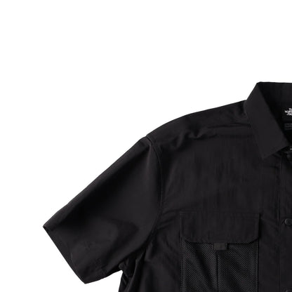 THE NORTH FACE Unisex Adults Nse Summer Shirt Black Collared Size M RRP 100 — View 4