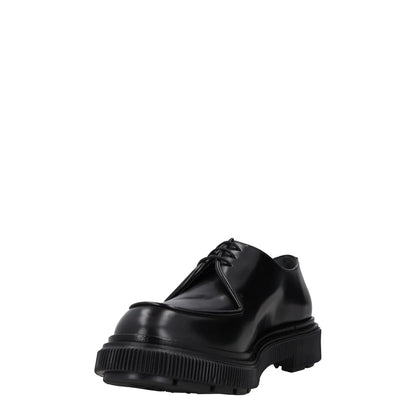 ADIEV Mens Loafers Black Patent Leather Lace Up Chunky Sole Casual UK 9 RRP 400 — View 3