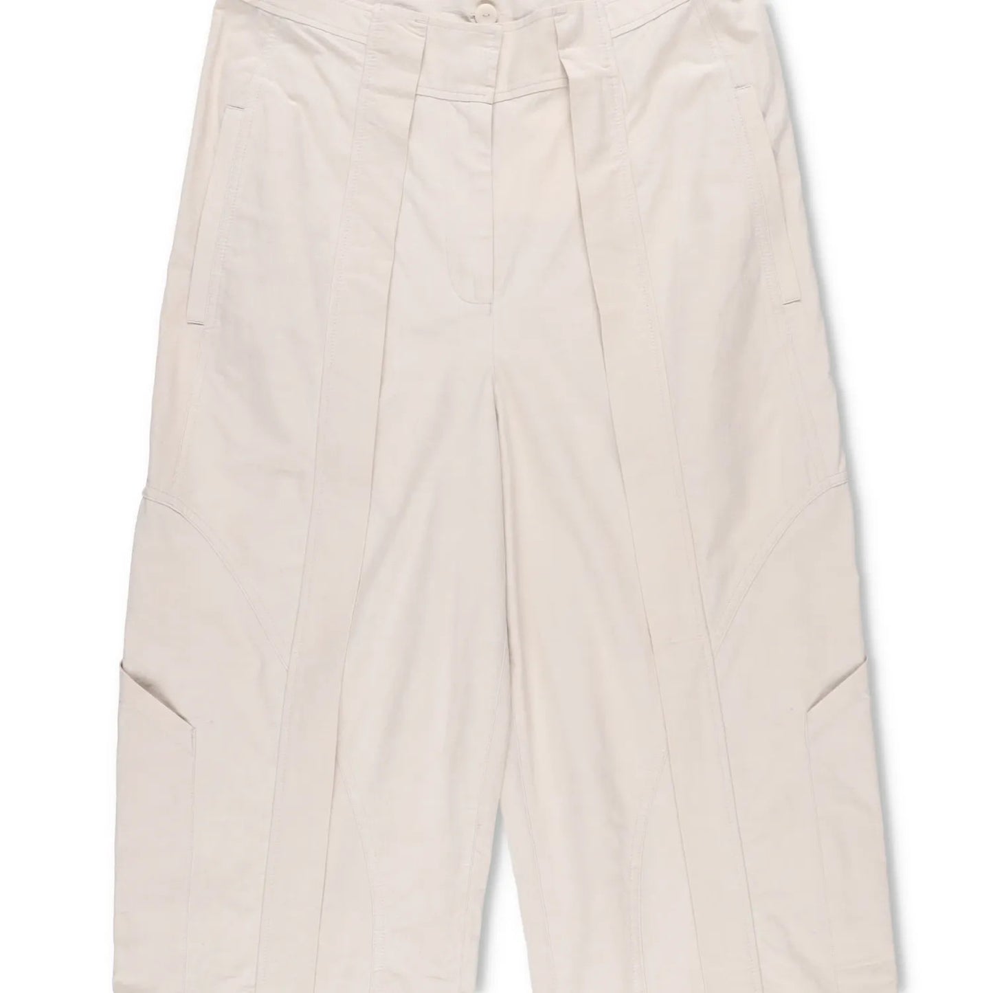 CHRISTOPHER ESBER Womens Cocosolo Trousers Putty Slim Leg Beige Size 10 RRP 540 — View 3