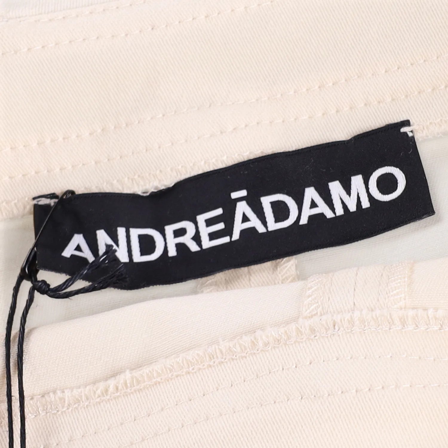 ANDREADAMO Womens Midi Skirt Double Belt White Tie Closure Size L RRP 480 — View 7