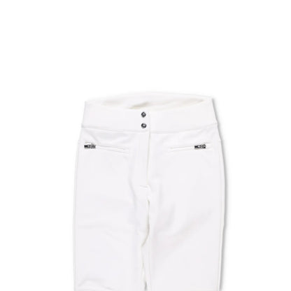 FUSALP Womens Diana Ski Salopettes Slim Fit Stiched Knees White Size 38 RRP 380 — View 2