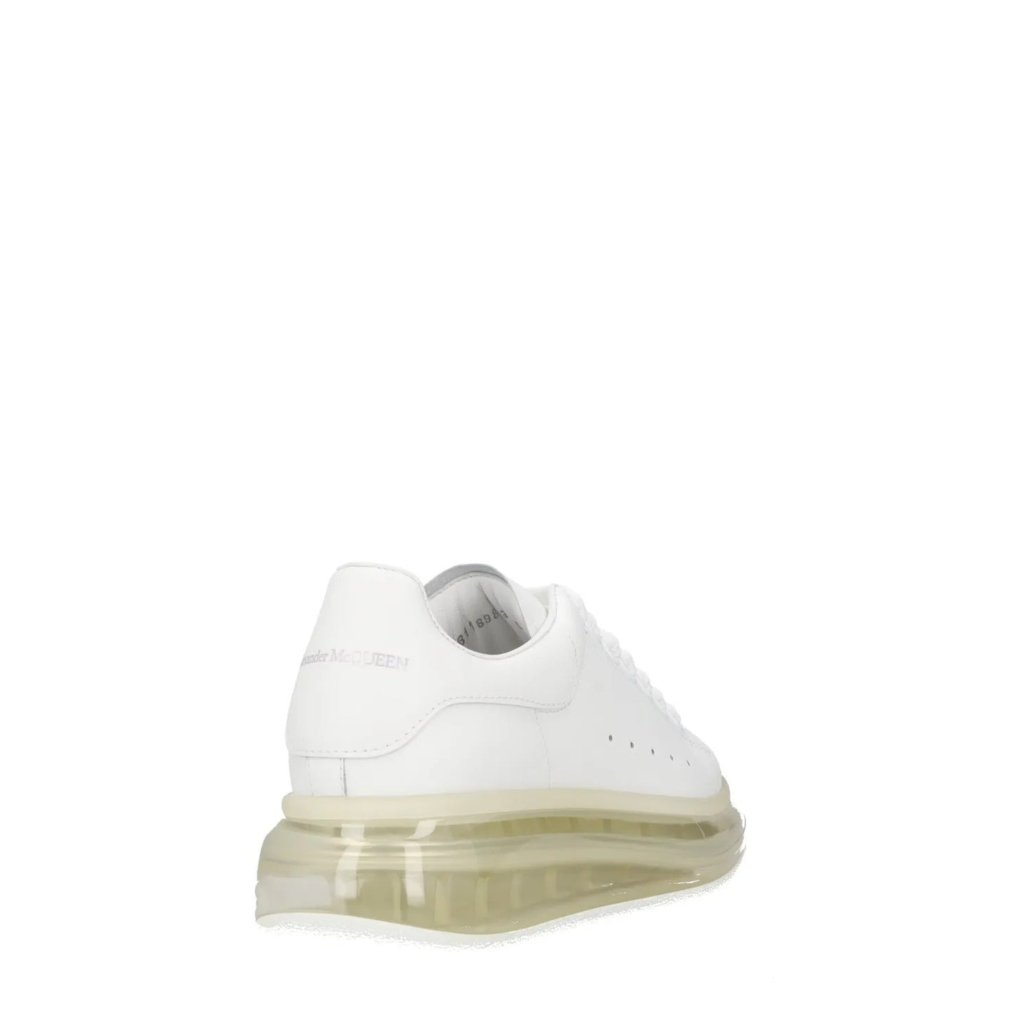 ALEXANDER MCQUEEN Womens White Leather Low Top See Through Sole UK 3 RRP 587 — View 6