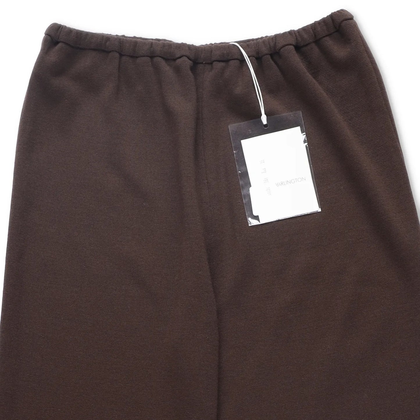 16ARLINGTON Womens Flared Joggers Wool Acrylic Blend Trousers Brown 12 RRP 680 — View 6