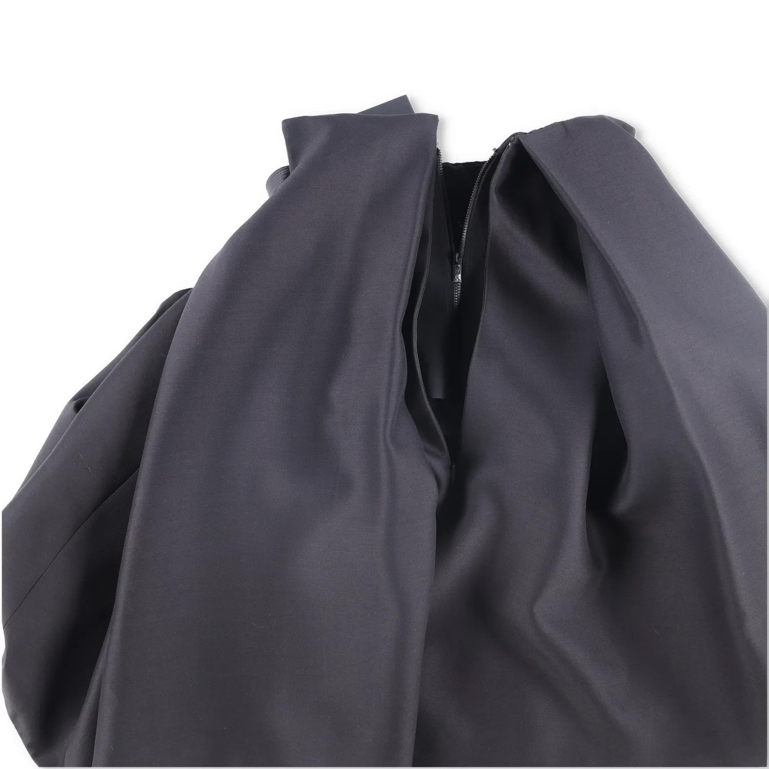 VERSACE Womens Midi Dress Pleated High Rise Wide Leg Silk Black 38 RRP 3520 — View 9