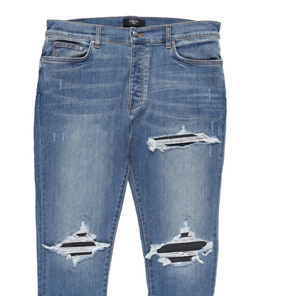 AMIRI Mens Mx1 Skinny Jeans Blue Denim Mid Rise Button Closure Size 36 RRP 1115 — View 7