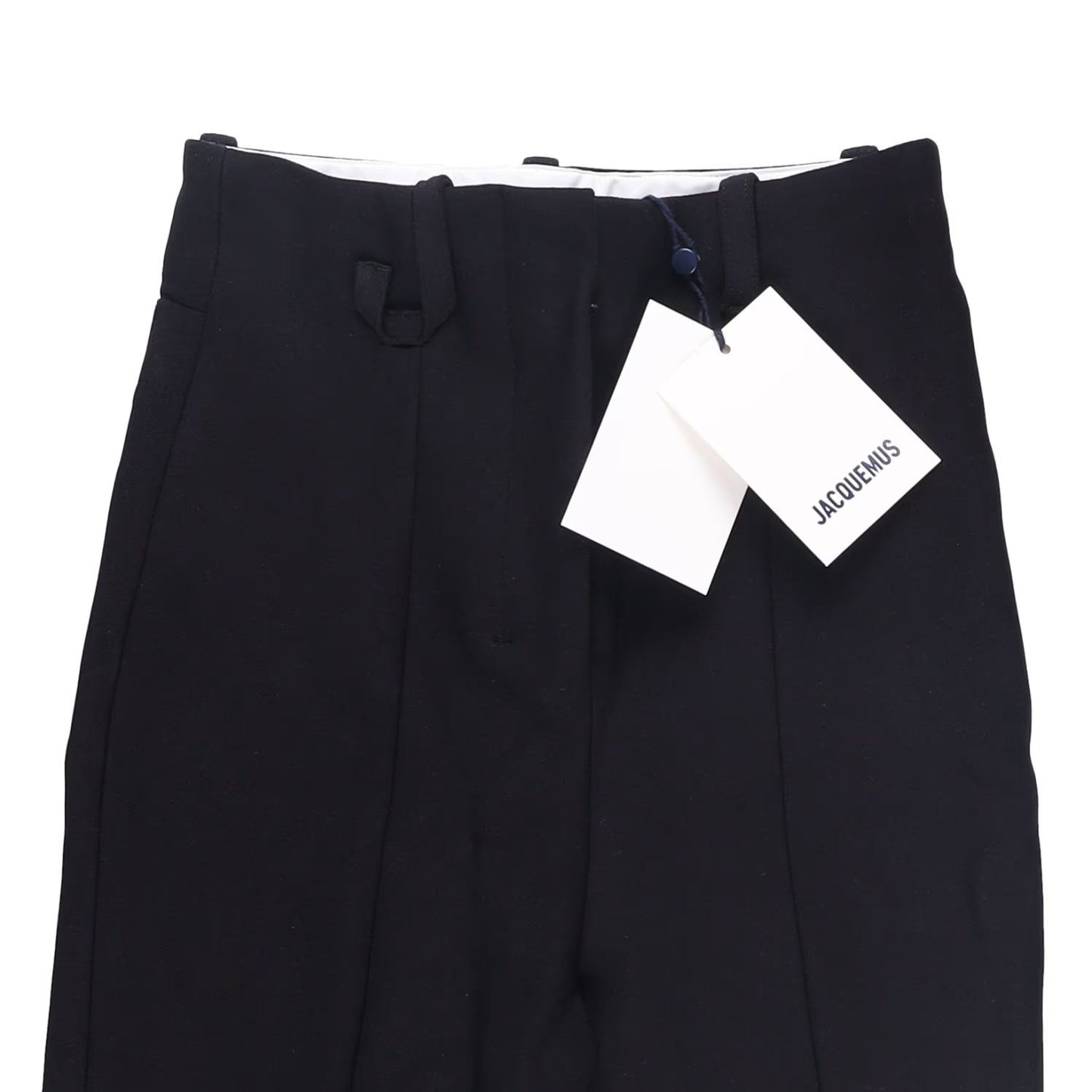 JACQUEMUS Womens Le Pantalon Capri Trousers Black Slim Fit Black 34 RRP 550 — View 11