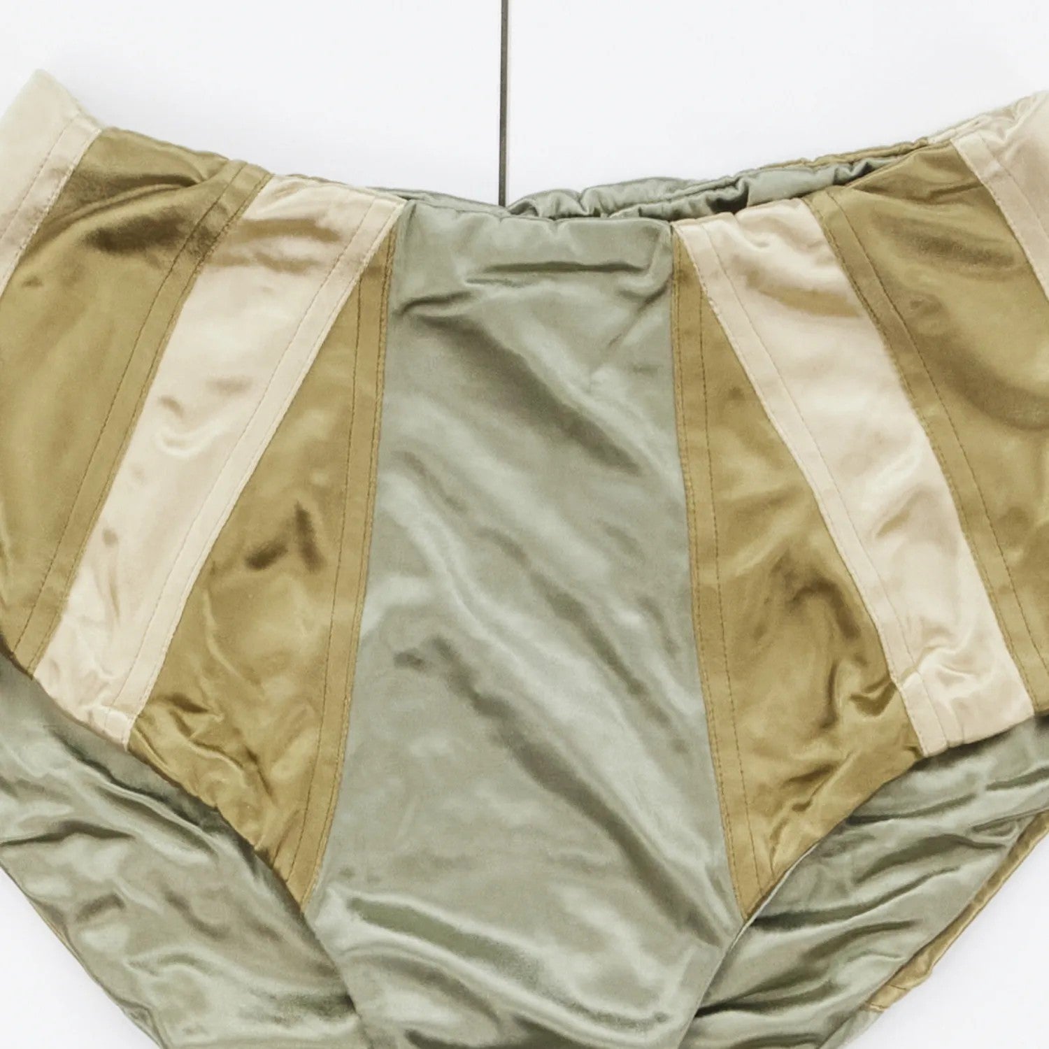 ISA BOULDER Womens Reversible Course Bikini Bottm High Waist Green Size M RRP125 — View 4