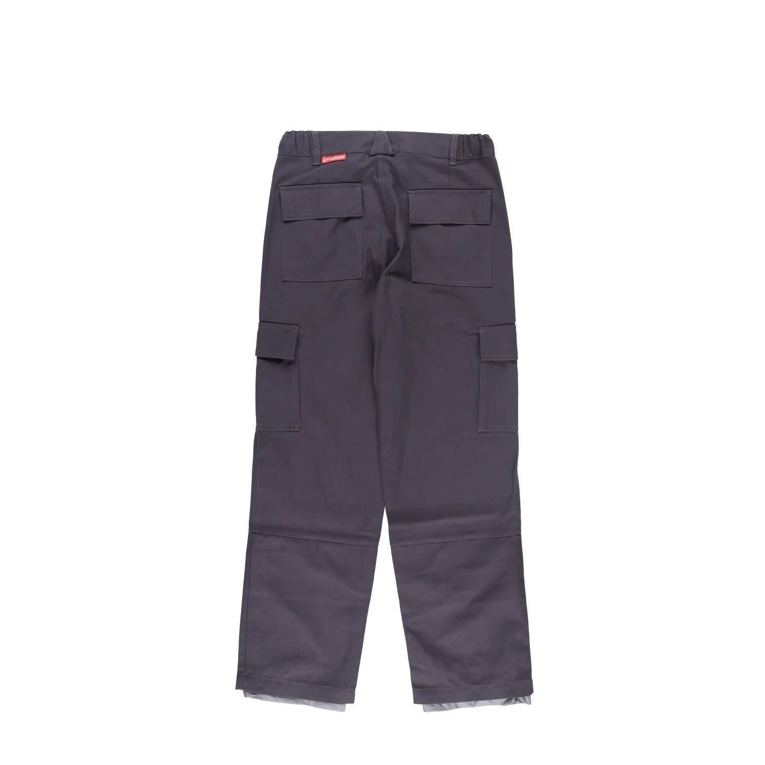 GR10K Mens Klopman Shank Structured Pants Grey Cargo Trousers Size 46 RRP 285 — View 11