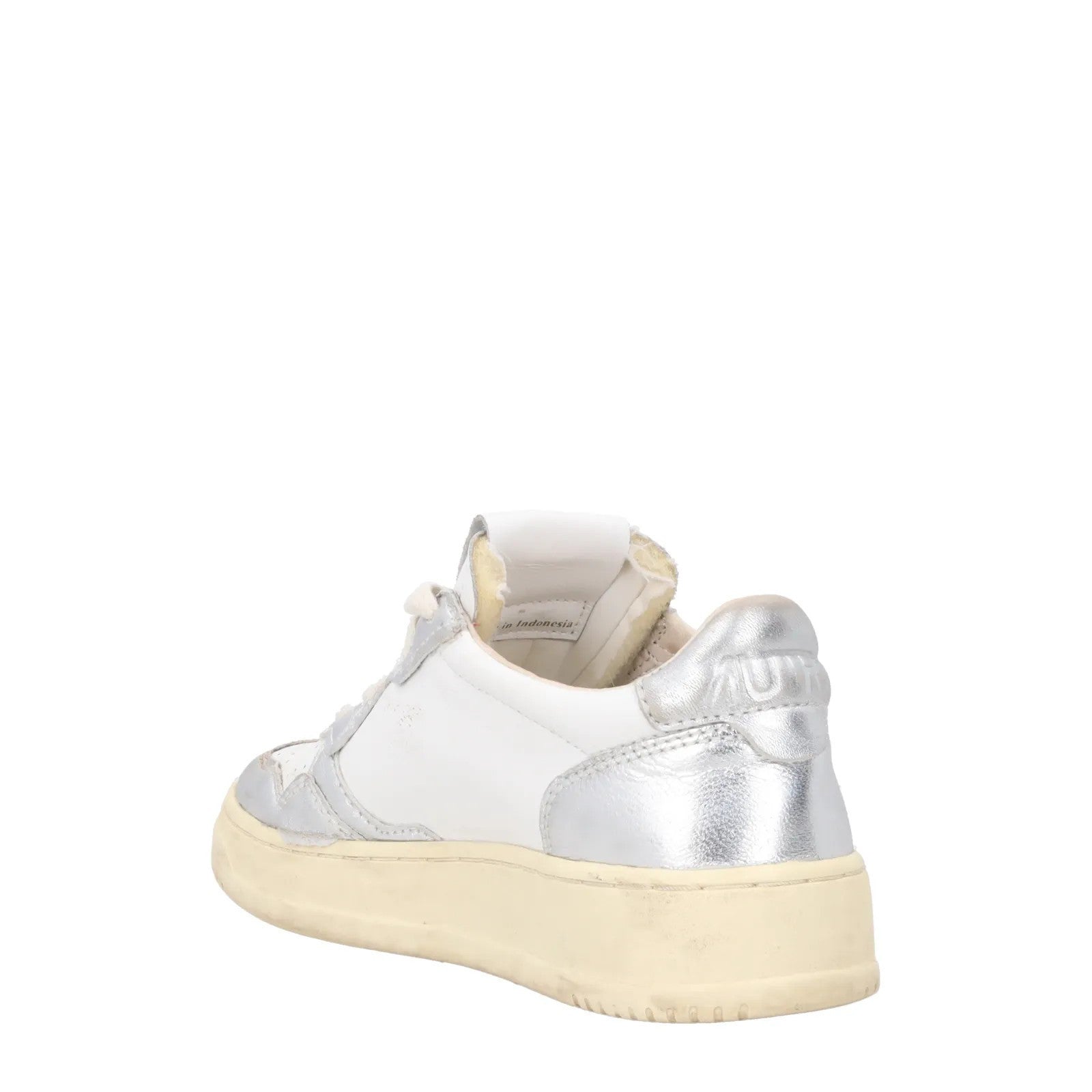 AUTRY Womens Medalist  Bicolour White Leather Low Top Sneaker EU 35 RRP 190 — View 5