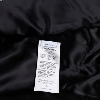 SALVATORE FERRAGAMO Womens Blazer Jacket Collare Pockets Grey 40 RRP 2635 — View 7