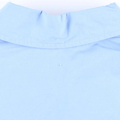 FRANKIE SHOP Women Lui Organic Cotton Button Up Long Sleeve Shirt Blue XS RRP130 — View 10