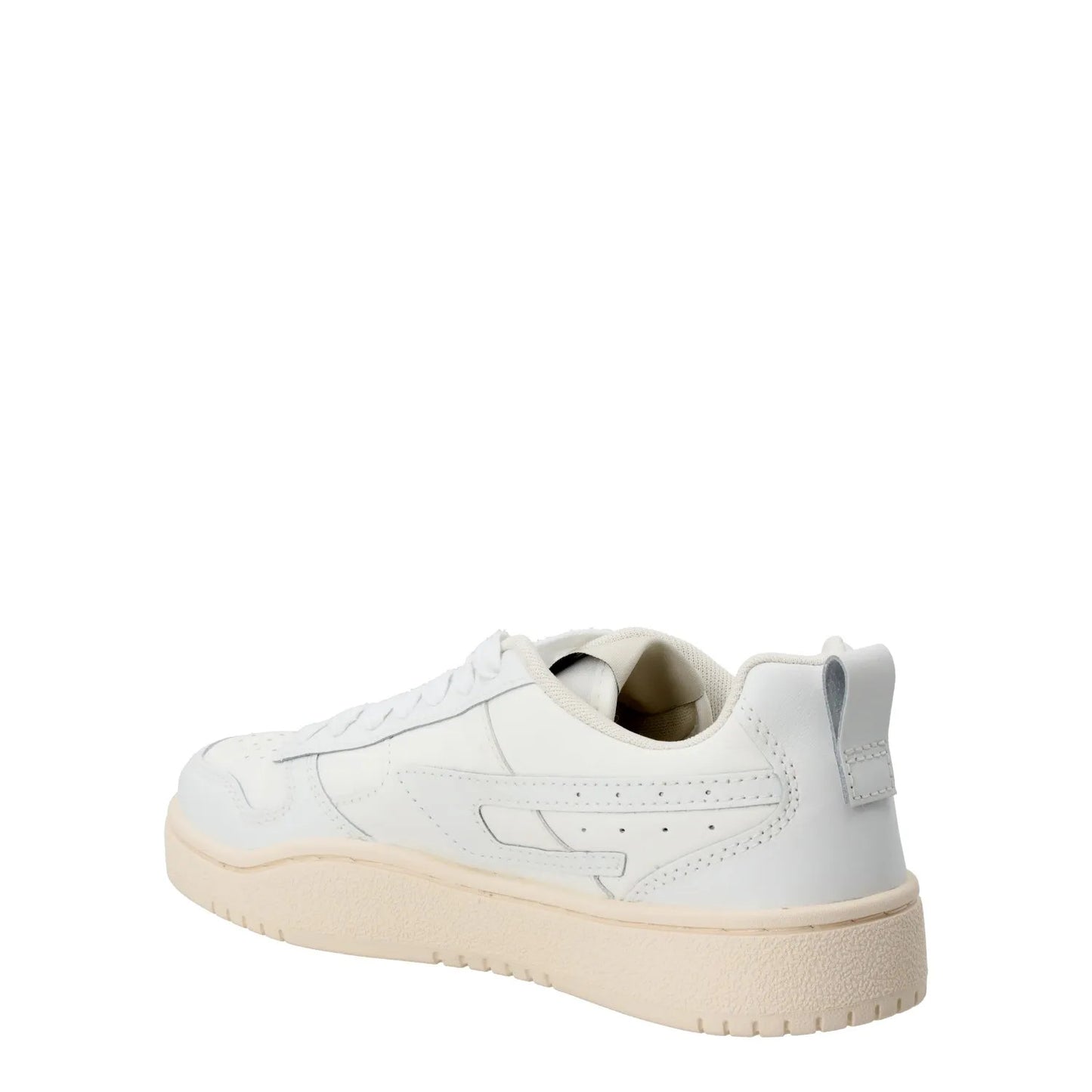 DIESEL Womens S-Ukiyo V2 Low Sneaker Leather Low Tops White EU 37 RRP 195 — View 6