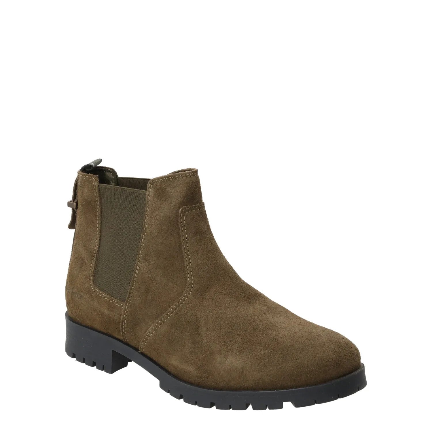 BARBOUR Womens Nina Chelsea Boots Suede Casual Brown Slip On UK 3 RRP 129 — View 2