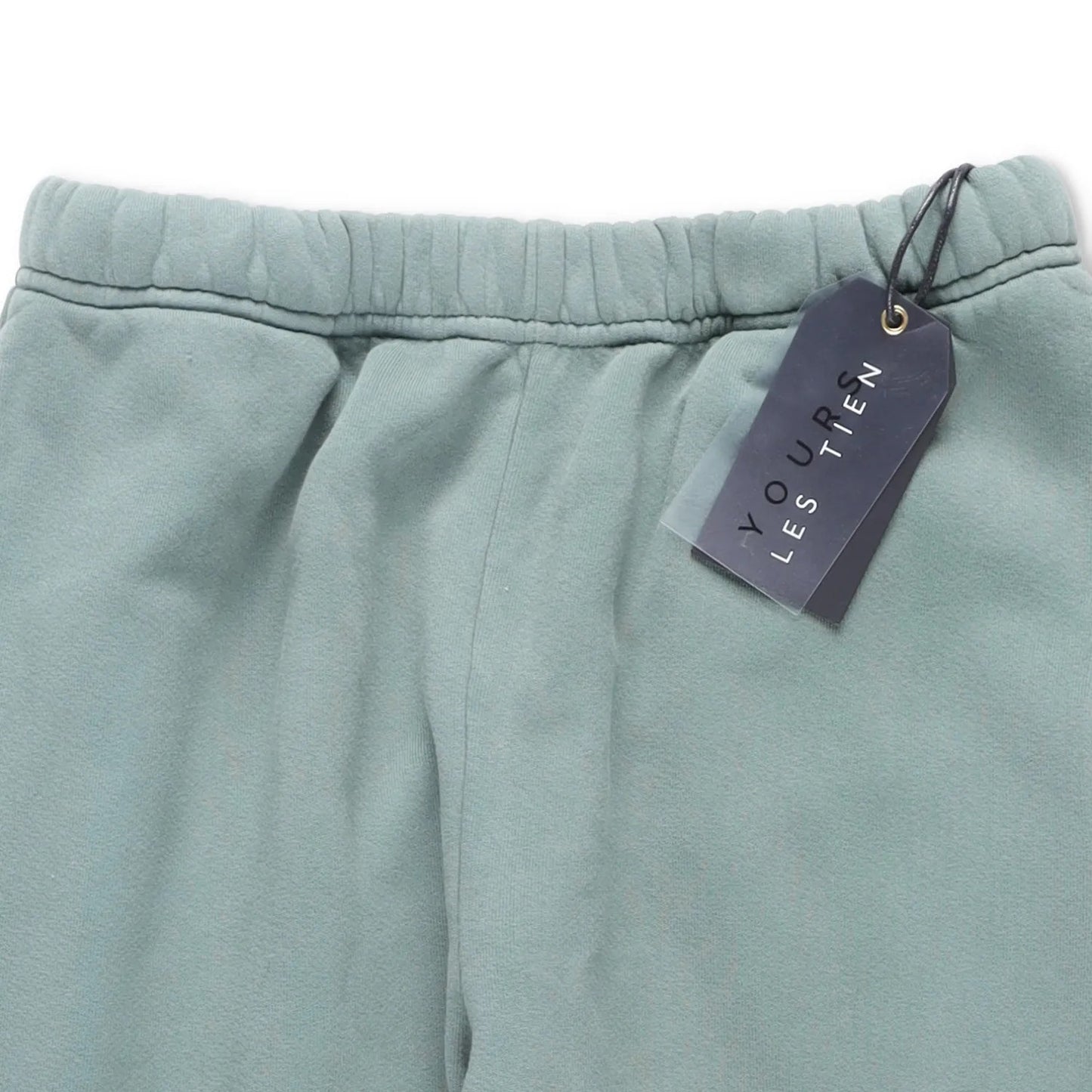 LES TIEN Mens Joggers Relaxed Fit Cotton Grey Elastic Waist Size XS RRP200 — View 6